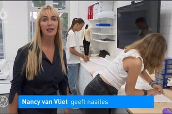 Modevakschool Nancy van Vliet bij Hart van Nederland