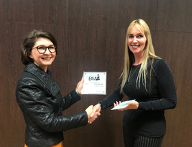 Nancy van Vliet behaalt de vakerkenning (BMA)