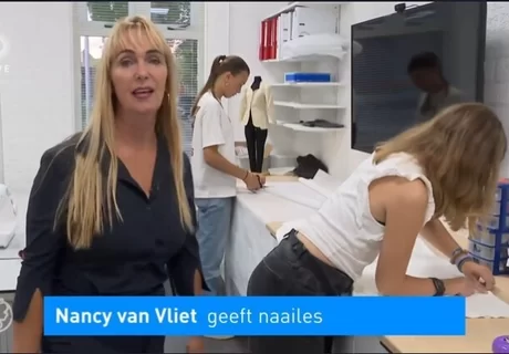 Modevakschool Nancy van Vliet bij Hart van Nederland