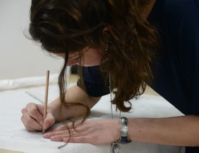 Naailessen met patroontekenen